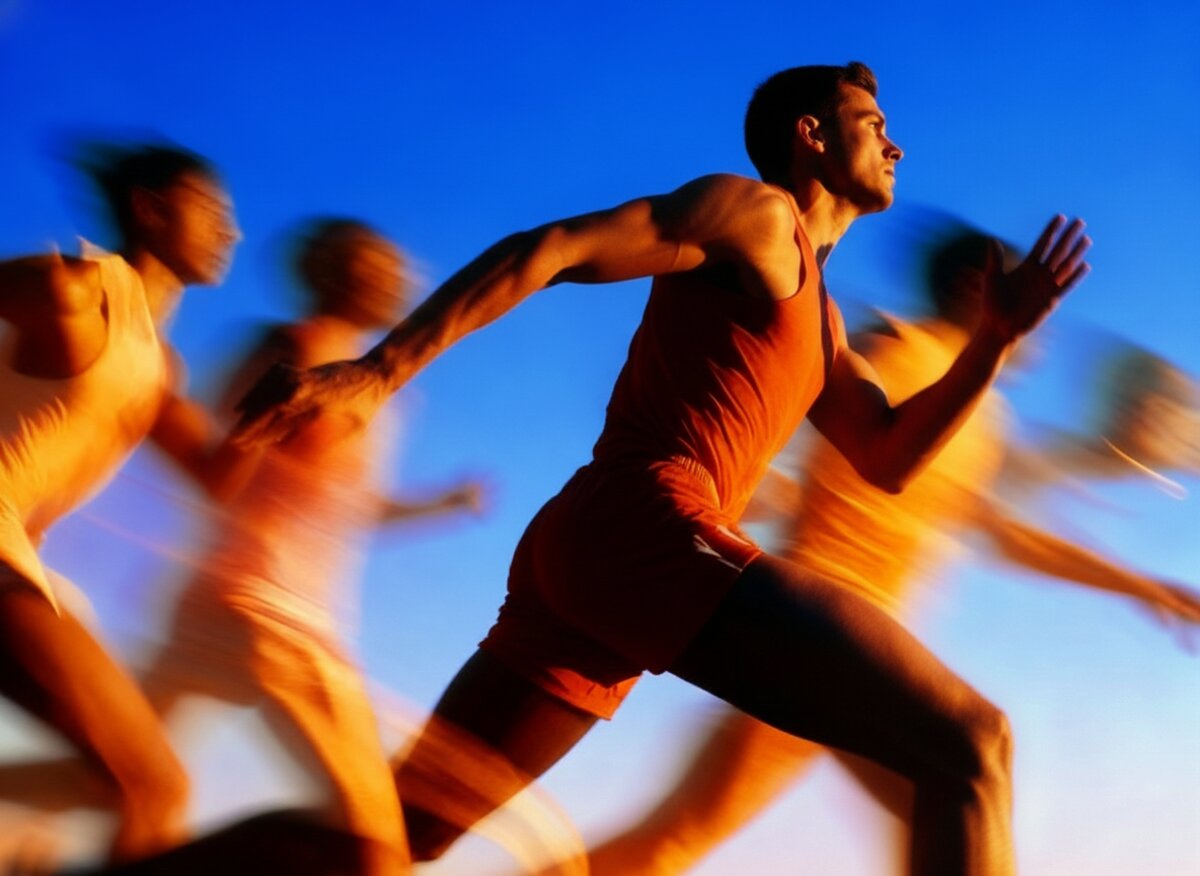 Blue hero background